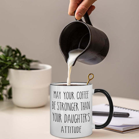 Taza de cerámica Gououoii, regalo para mamá, apta para microondas.