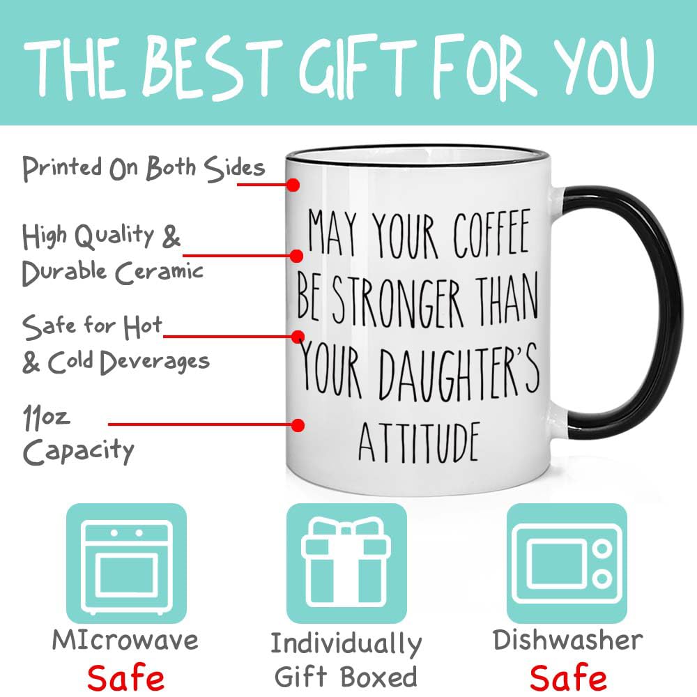 Taza Gououoii regalo para papá y mamá, ideal para cumpleaños.