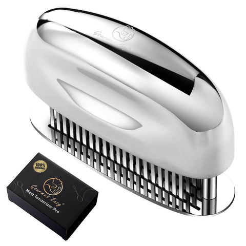 Ablandador Gourmet Easy con agujas ultrafinas para marinar más rápido.