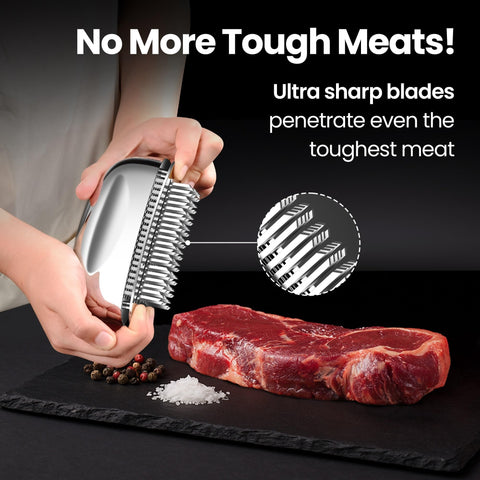 Ablandador Gourmet Easy muestra diseño de una pieza para mayor durabilidad.