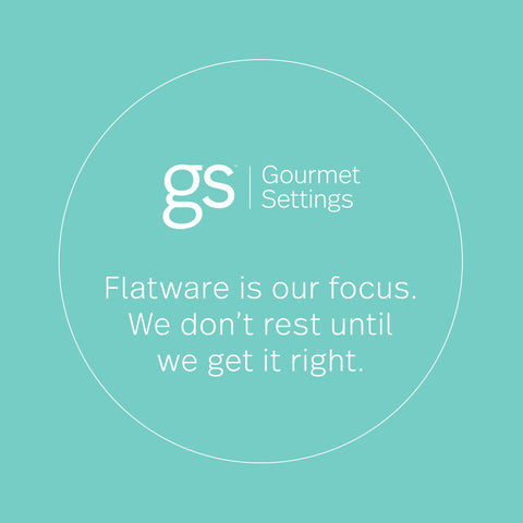 Gourmet Settings Treble Clef: servicio para cuatro ideal para reuniones informales.