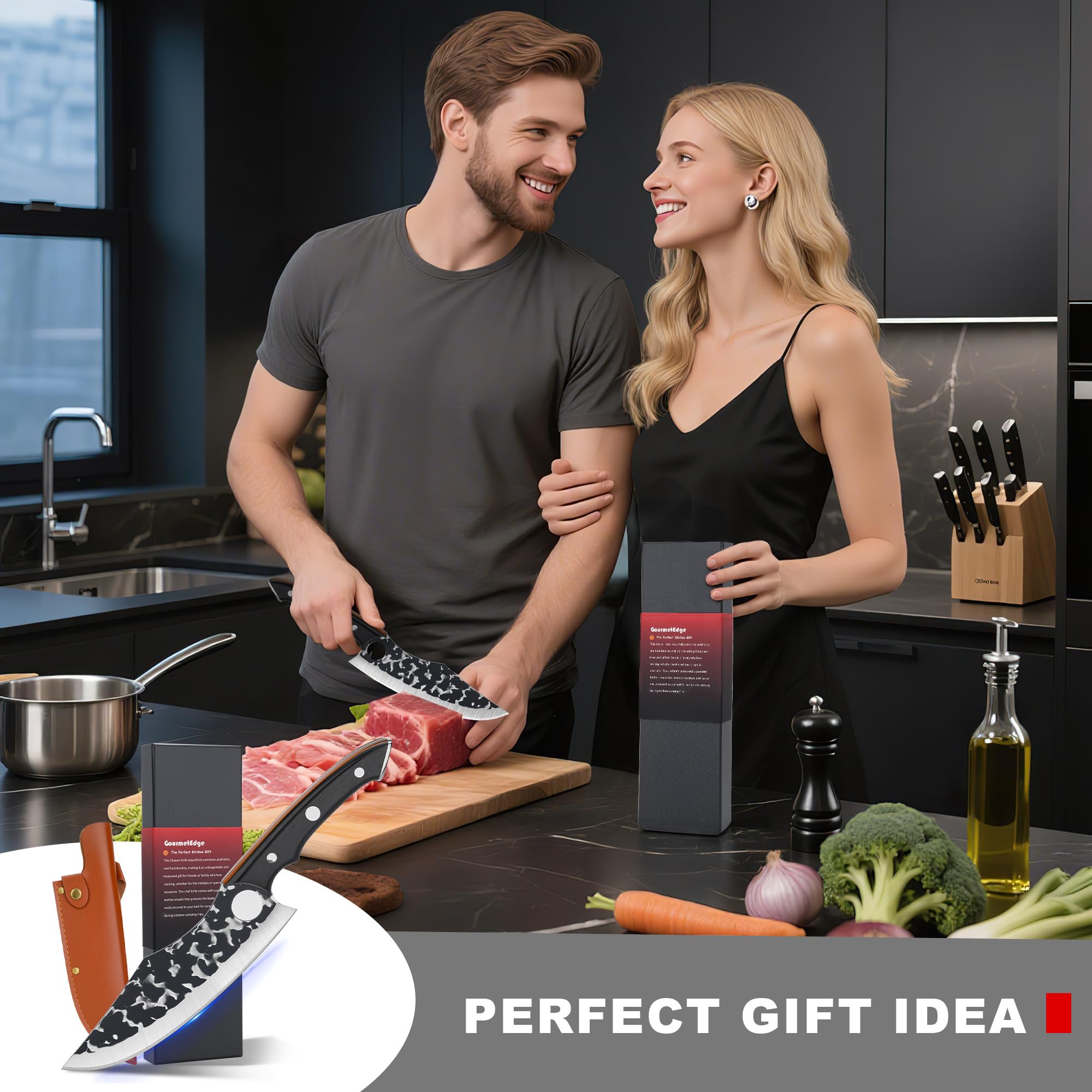 GourmetEdge: ideal para cocina en casa o actividades al aire libre como barbacoa