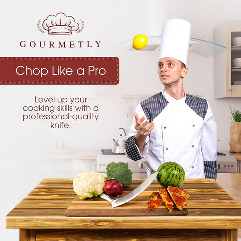 Funda protectora de Gourmetly Mezzaluna para almacenamiento seguro