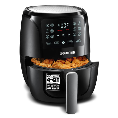 Gourmia Horno Freidora de Aire 4 Qt papas fritas crujientes para snack.
