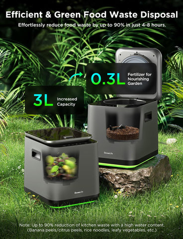GoveeLife Composter aplicación, monitoriza y programa desde cualquier lugar.