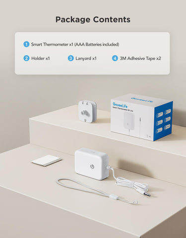 GoveeLife puerta de enlace H5151 necesaria para activar el monitoreo remoto.