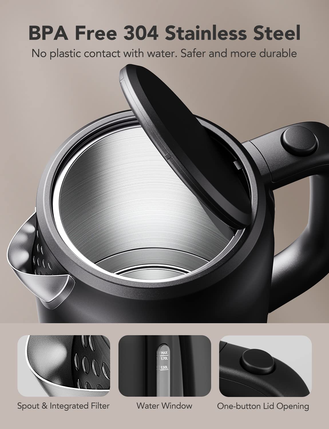 GoveeLife ideal para té, café y avena
