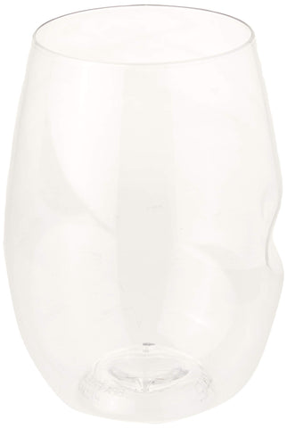Govino cristal claro que imita al vidrio sin riesgo de roturas.