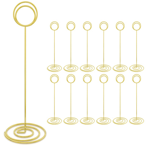 GPYG soporte numero mesa 8,75 pulgadas mantiene tarjetas de forma estable para bodas