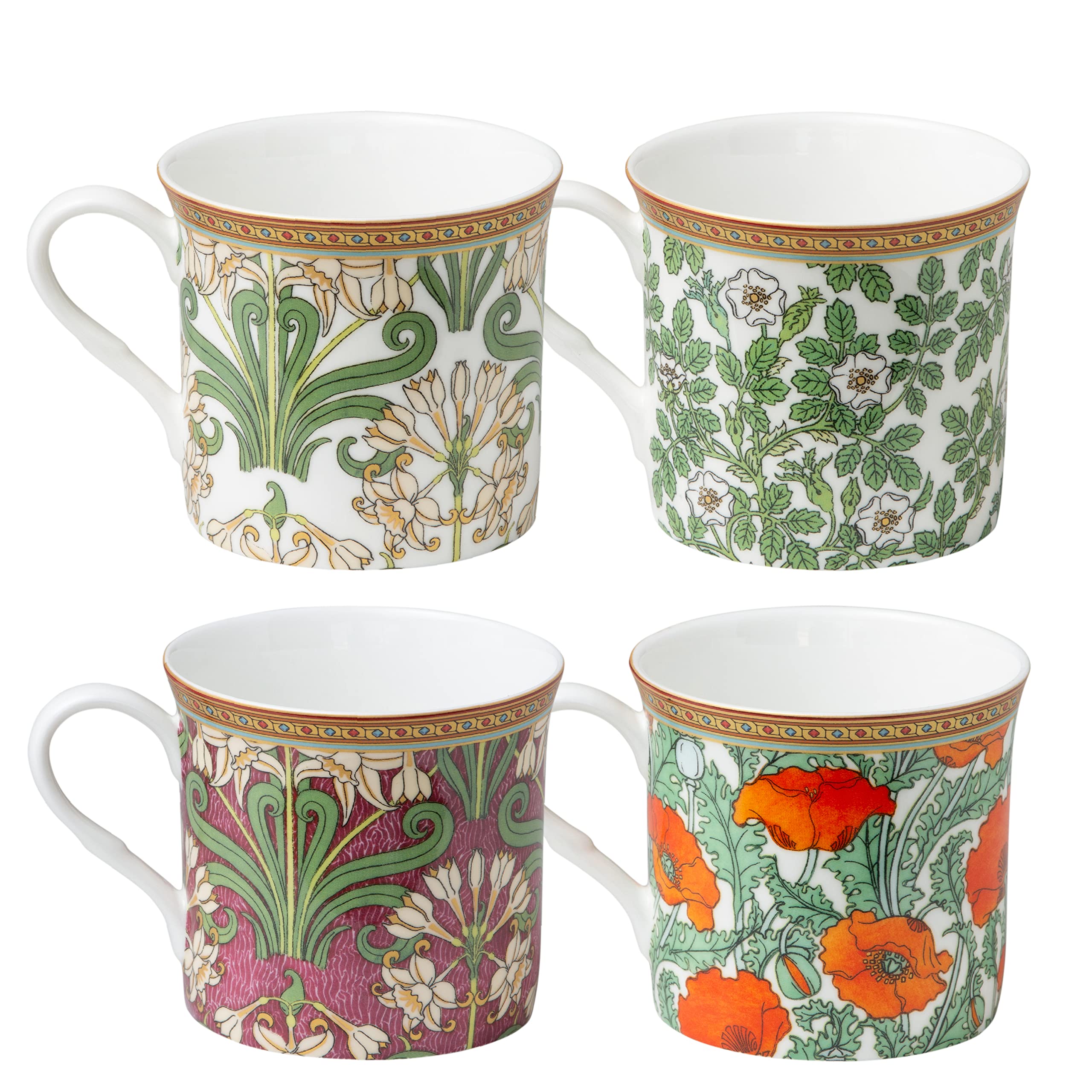 Grace Teaware taza de diez onzas, ideal para café o té bien cargado.