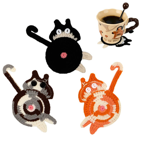 Graceice posavasos cafe gato divertido para uso diario