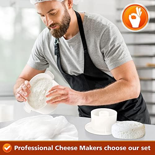 Grand Way Kit queso casero regalo: paquete ideal para amantes de la cocina.