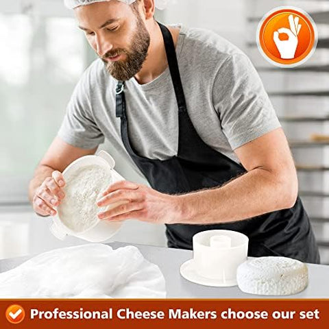 Grand Way Kit queso casero regalo: paquete ideal para amantes de la cocina.