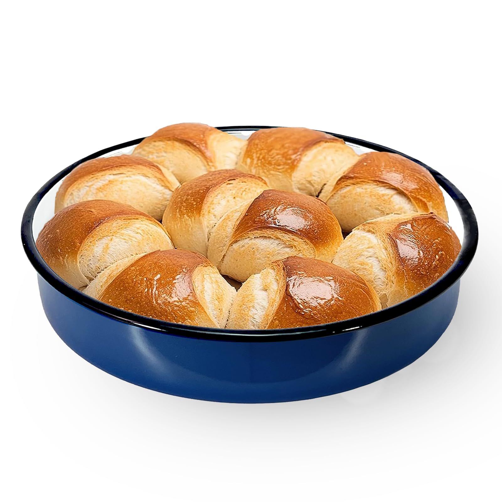 Granite bowl: sartén esmaltada de 12 pulgadas para inducción, cocción uniforme