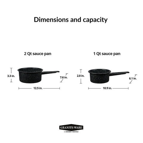 Granite Ware limpieza sencilla en lavavajillas tras cocinar