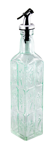 Grant Howard Ramo de Flores: cruete de vidrio cuadrado para aceites y vinagres