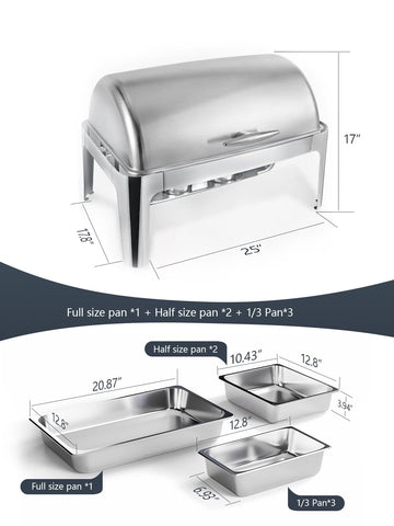 Granvell 13QT, diseño integral elegante que realza la mesa.