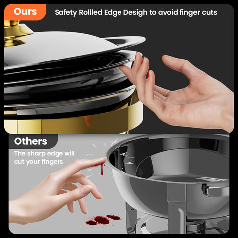 Granvell base estable para chafing dishes: evita vuelcos y mantiene la mesa firme
