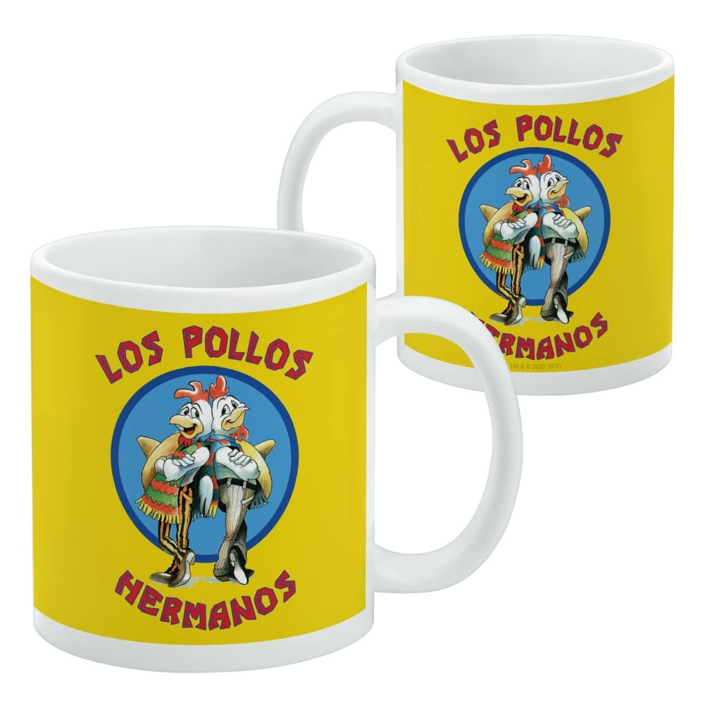 GRAPHICS & MORE taza licenciada Breaking Bad, diseño Pollos Hermanos ideal como regalo.