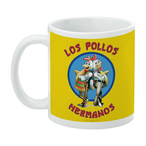 Taza cerámica blanca de Breaking Bad, uso diario y resistente para bebidas calientes.