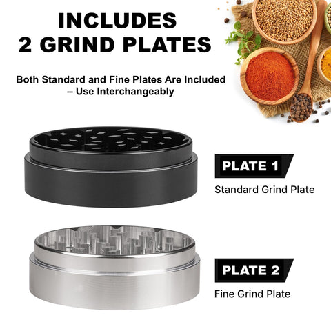 GRAVEND placa molienda estandar: borde para moler medio.