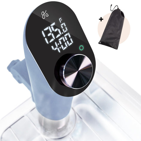 Greater Goods Sous Vide frente del cocedor con diseño preciso para resultados consistentes