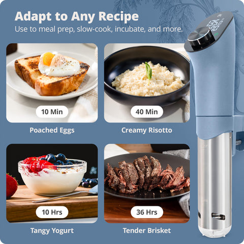 Greater Goods Sous Vide tapa de acero inoxidable lavable en lavavajillas