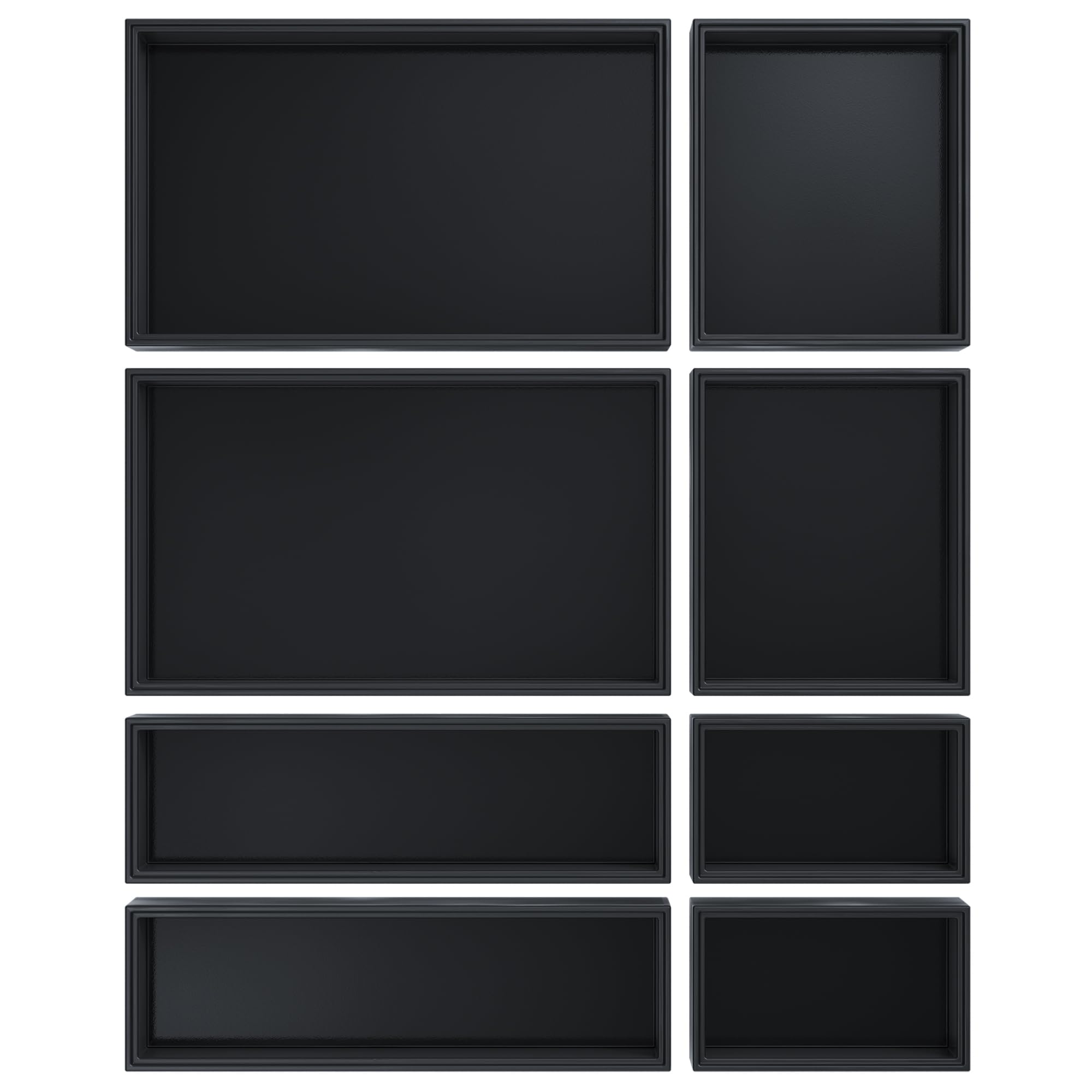 Greatseas cajón bambú general: organizador compacto para cajones y escritorios.