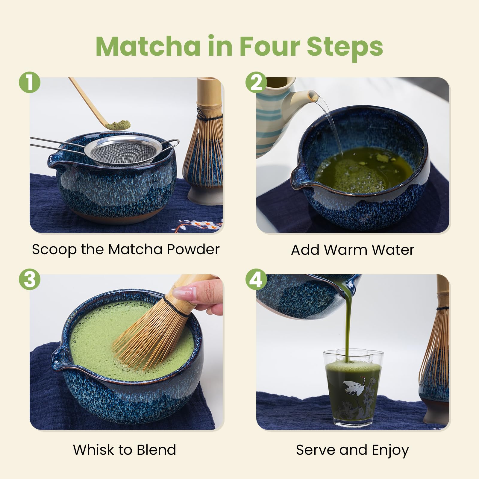 Grebilux libro guía práctico de matcha ayuda a principiantes a empezar.