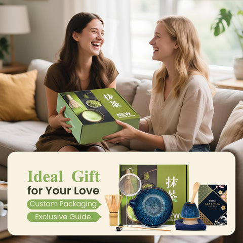 Grebilux soporte para batidor de matcha mantiene limpio tu espacio.