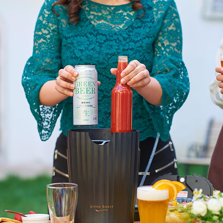 GREEN HOUSE compatible con cervezas y cocteles variados para experimentar.