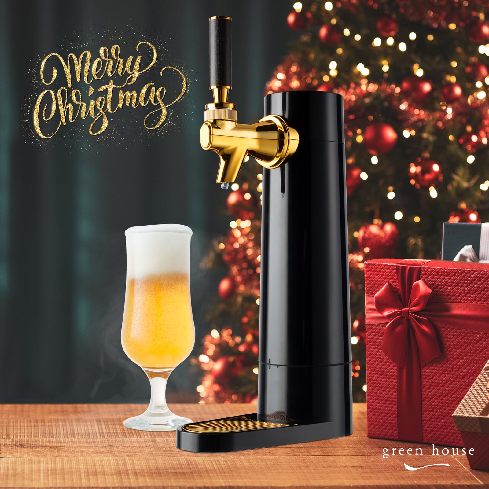 GREEN HOUSE Espuma Ultra Fina formando crema estable