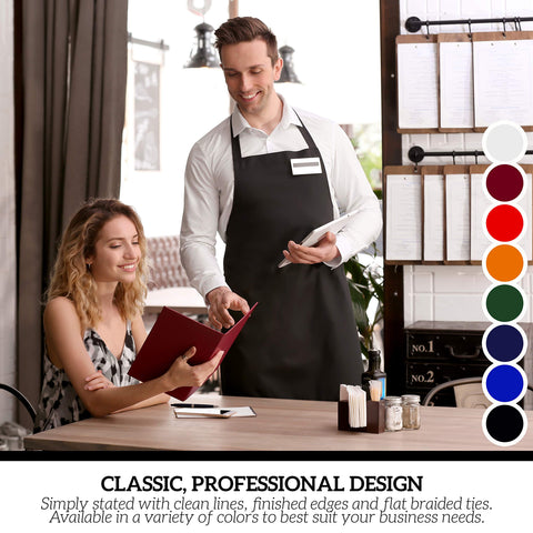 Cuidado sencillo: delantal GREEN LIFESTYLE lavable a máquina y secado suave.