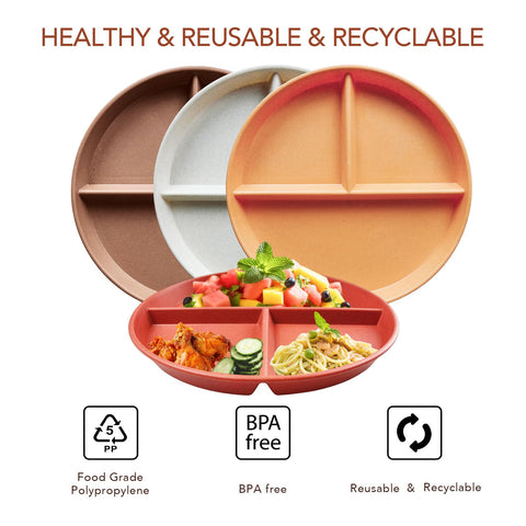 Greenandlife plato inquebrantable para uso diario.