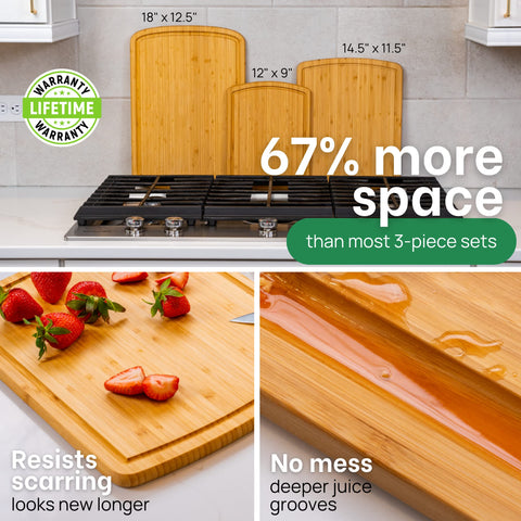 Tabla Greener Chef pequeña de 12x9, adecuada para tareas rápidas.