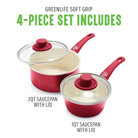 GreenLife revestimiento cerámico saludable derivado de arena para fácil liberación.