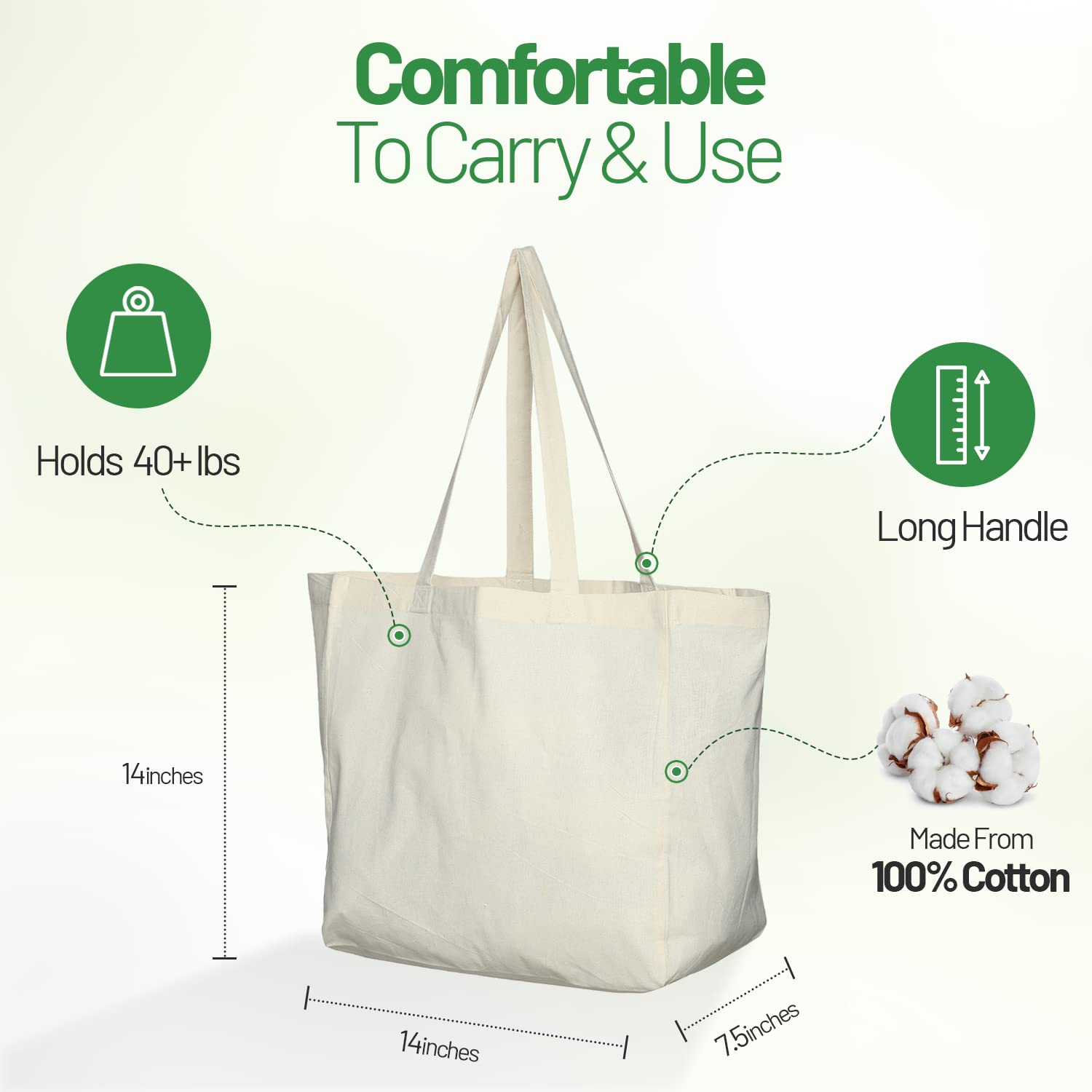 Greenmile bolsas plegables para ahorrar espacio en casa.