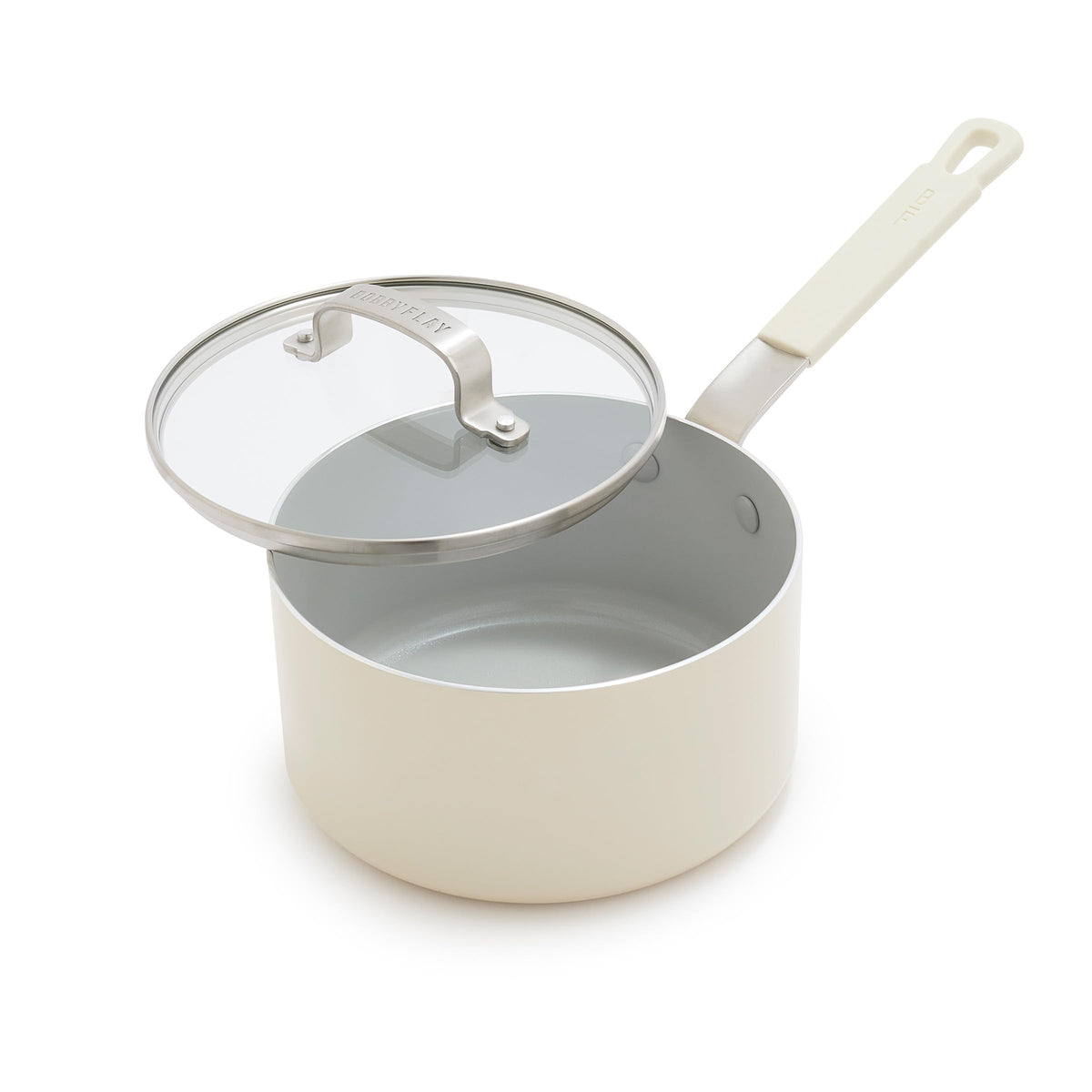GreenPan Bobby Flay cacerola diamante ceramico, cocción uniforme gracias a su base duradera