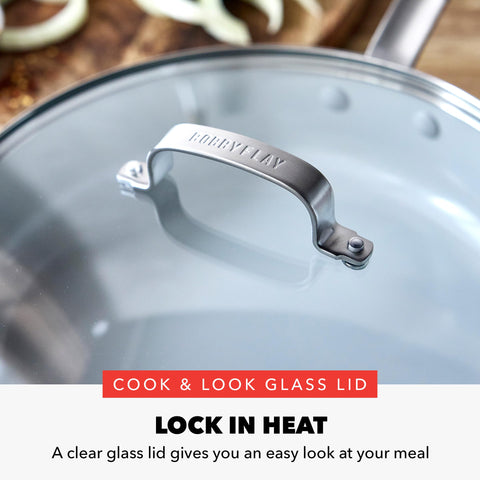 Sartén GreenPan x Bobby Flay apta para inducción en cualquier cocina