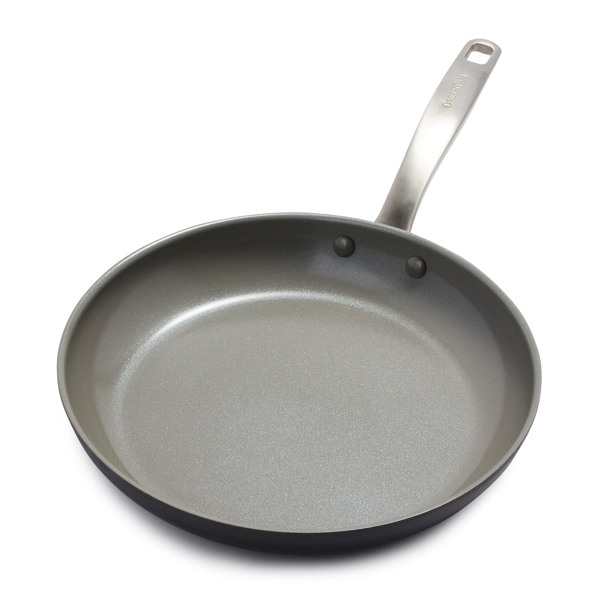 GreenPan Chatham sartén 12 pulgadas, ideal para sellar y cocinar porciones grandes.