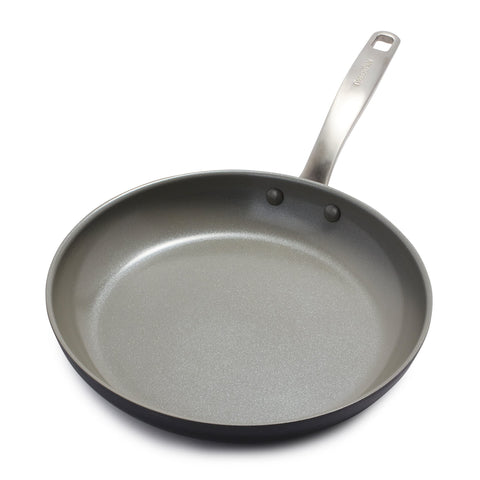 GreenPan Chatham sartén 12 pulgadas, ideal para sellar y cocinar porciones grandes.