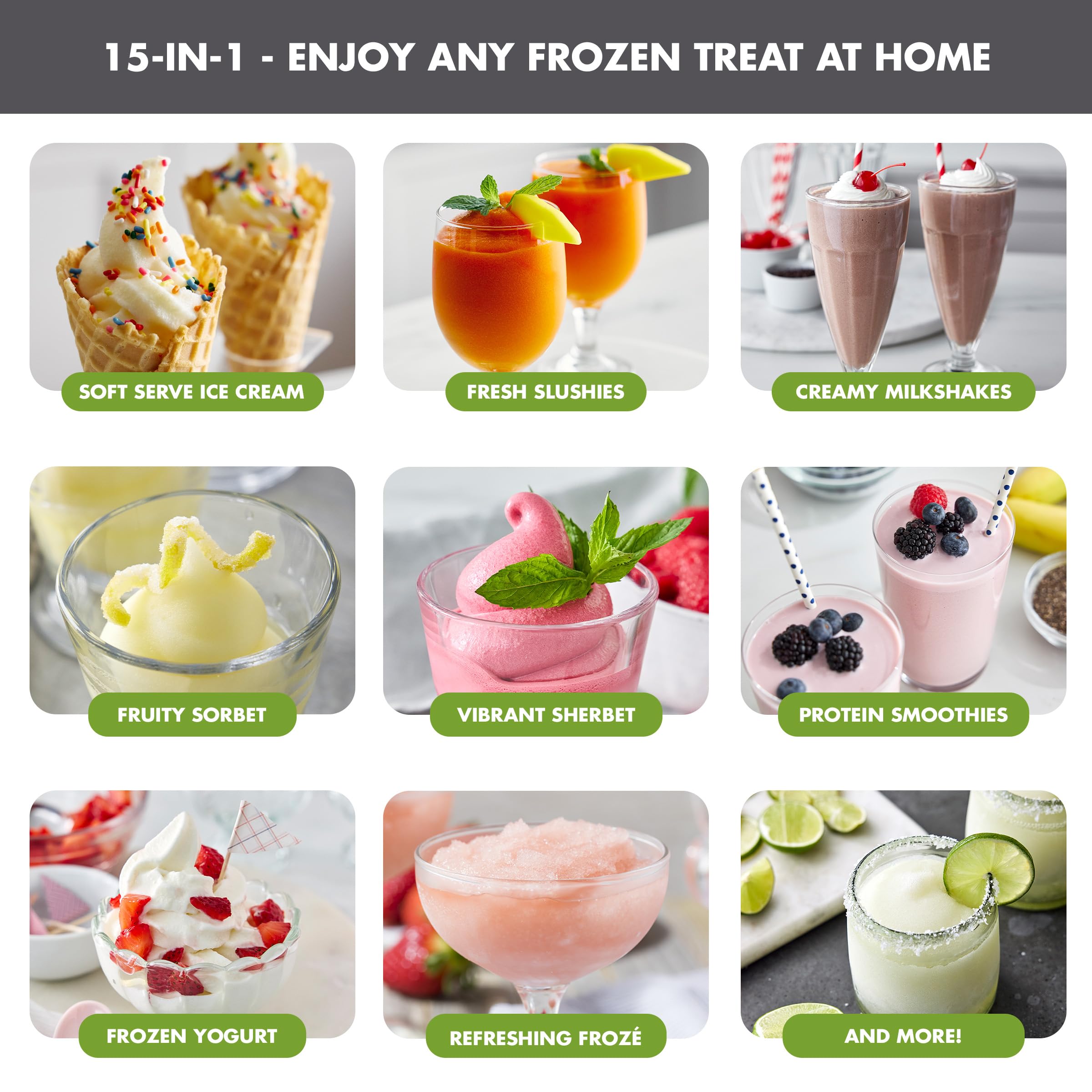 GreenPan Frost: capacidad familiar de 2QT para compartir con todos.