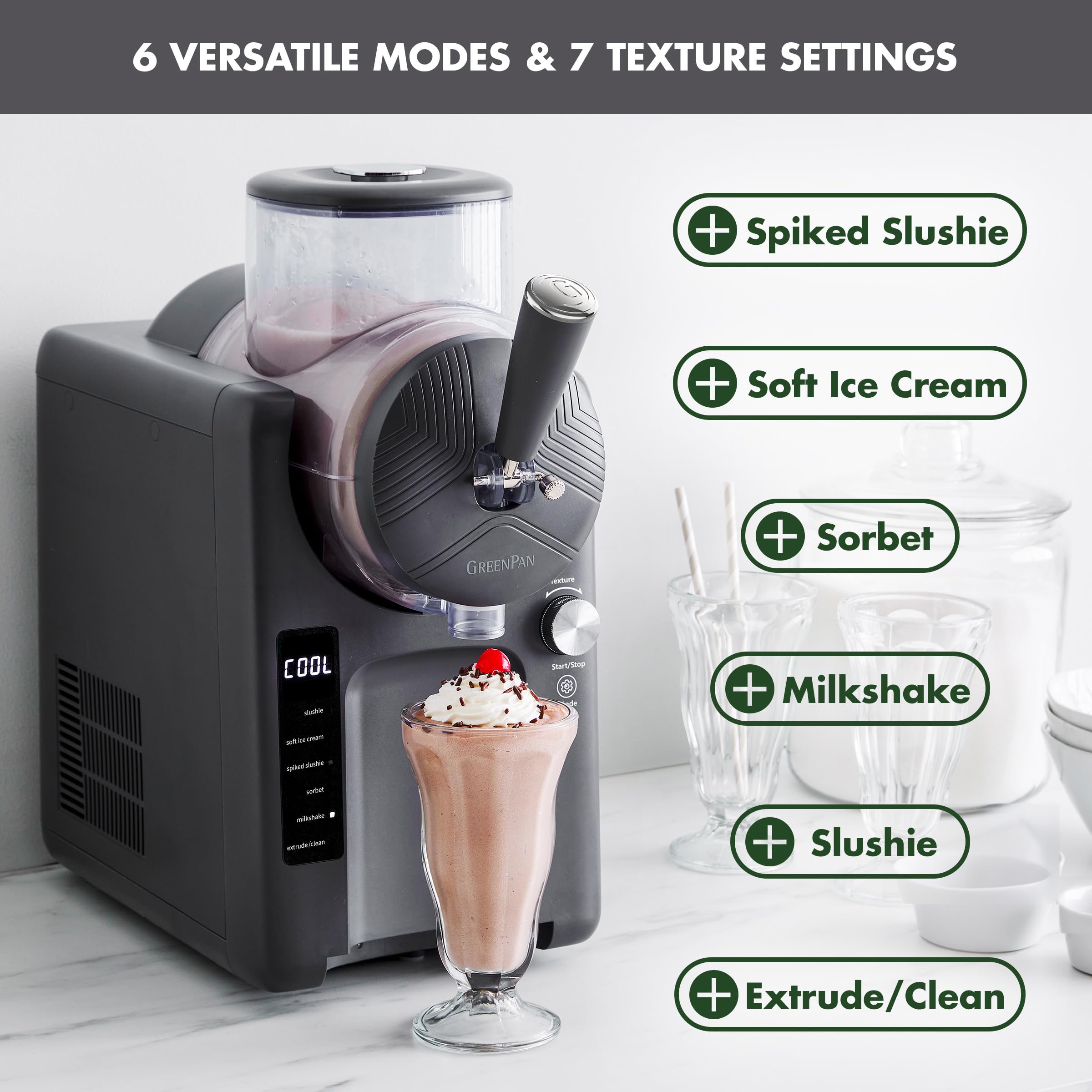 GreenPan Frost: modo de limpieza fácil para un mantenimiento rápido.