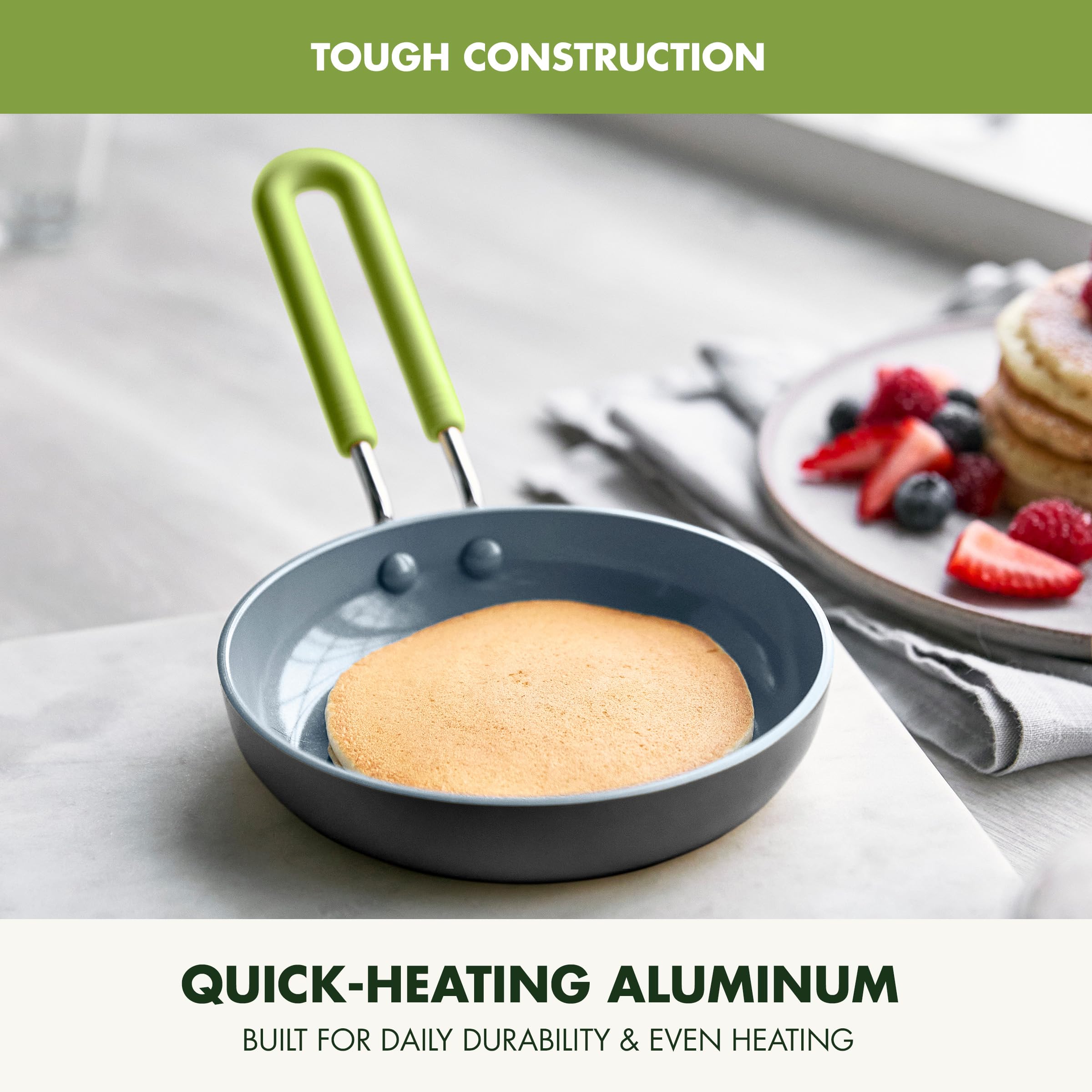 GreenPan Mini apta para lavavajillas, limpieza sin esfuerzo