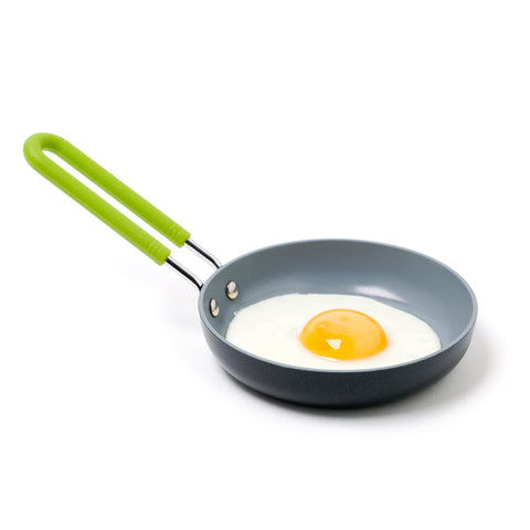 GreenPan Mini sartén cerámica para huevo, liberación suave y cocción controlada