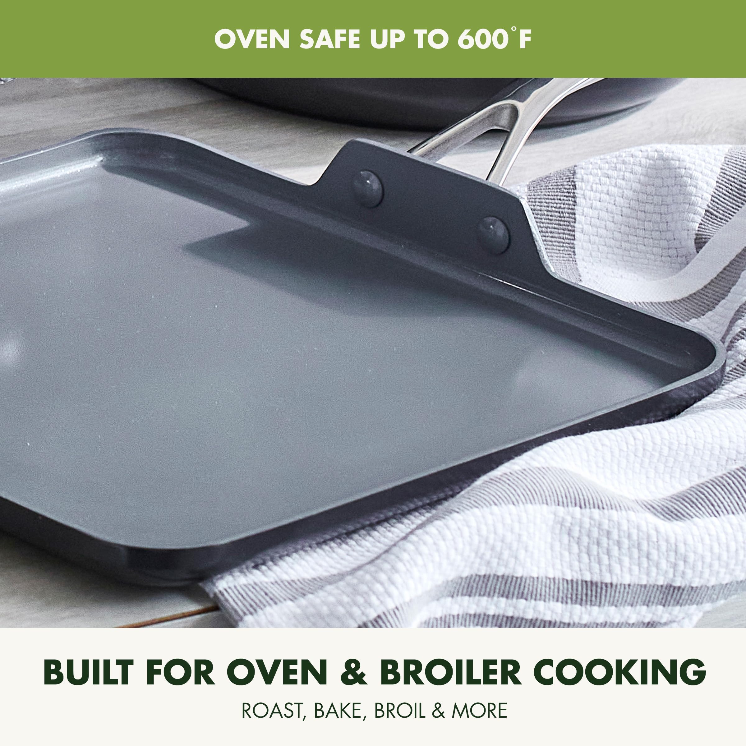 GreenPan Valencia Pro base compatible con todas las cocinas: inducción y más.