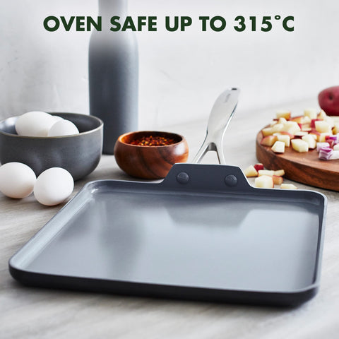 GreenPan Valencia Pro kit de cocina diaria: versatilidad para recetas rápidas.