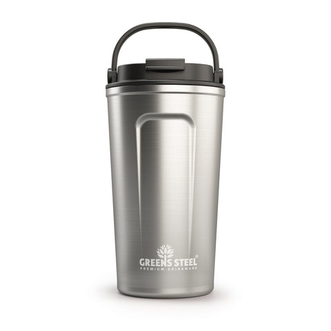 Greens Steel taza cafe aislada de doble pared para mantener el calor