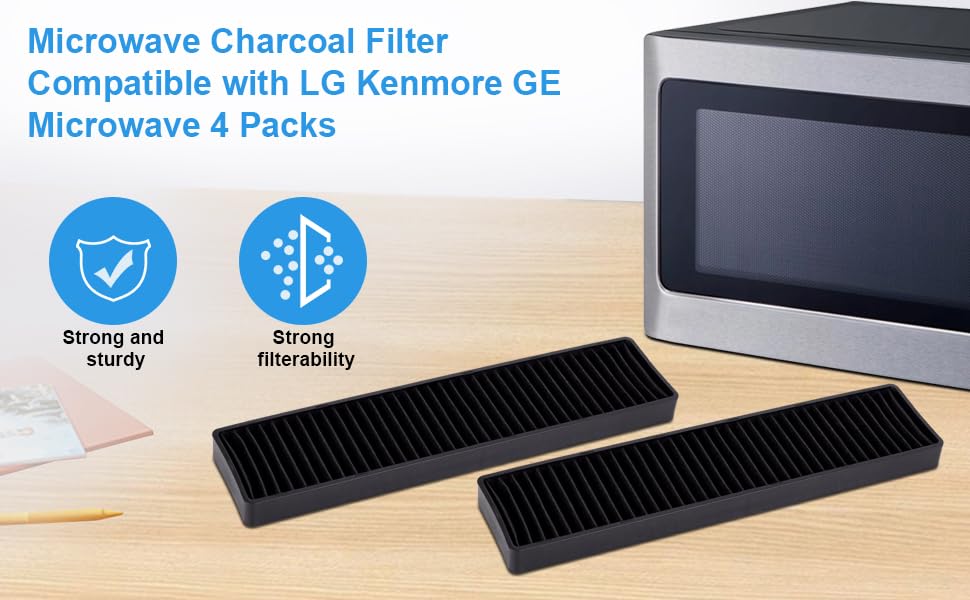 GreeSuit filtro carbón para microondas instalación fácil y segura