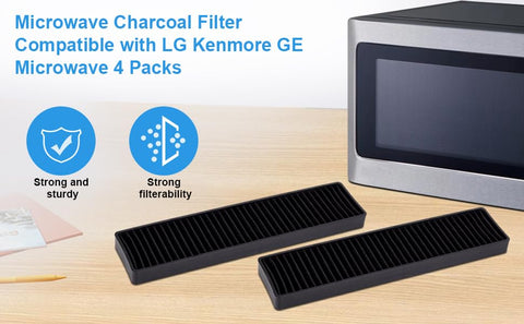 GreeSuit filtro carbón para microondas instalación fácil y segura
